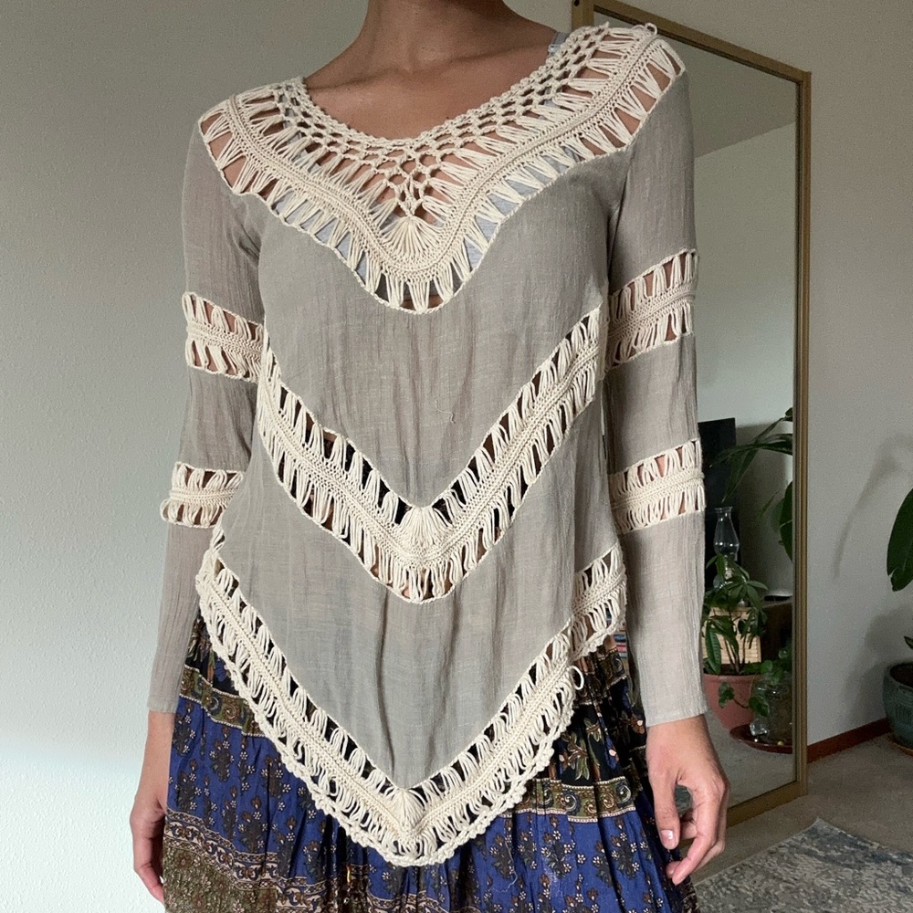 Crochet blouse